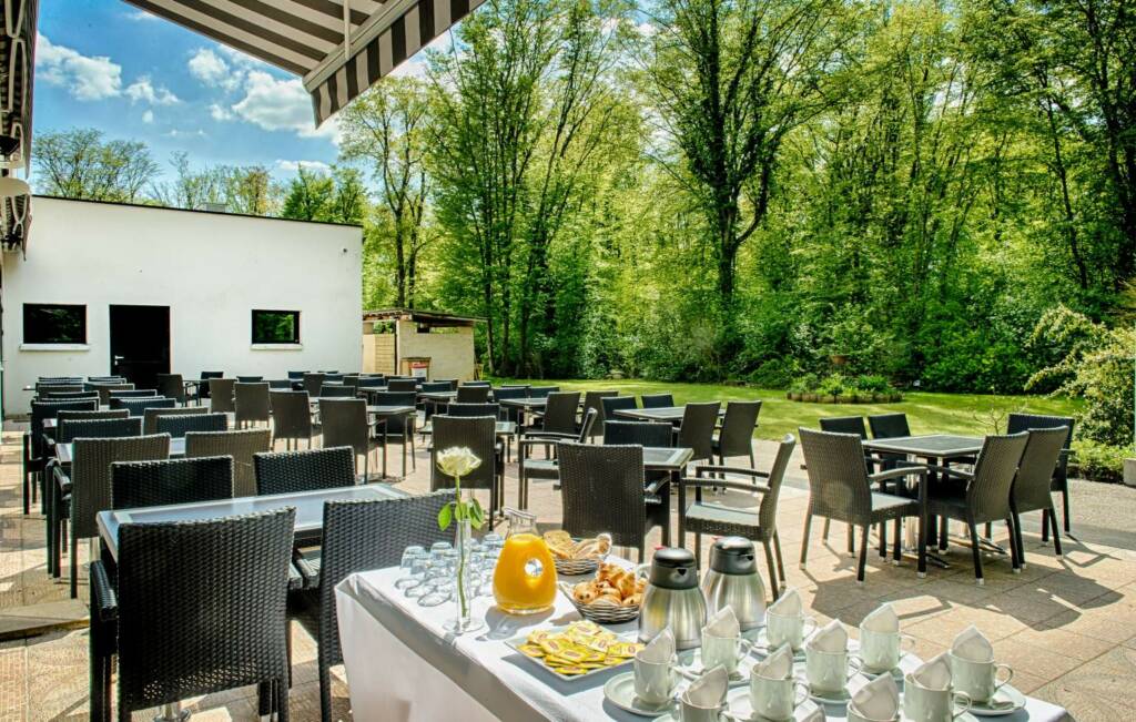 Terrasse séminaire Hôtel Marso Amneville
