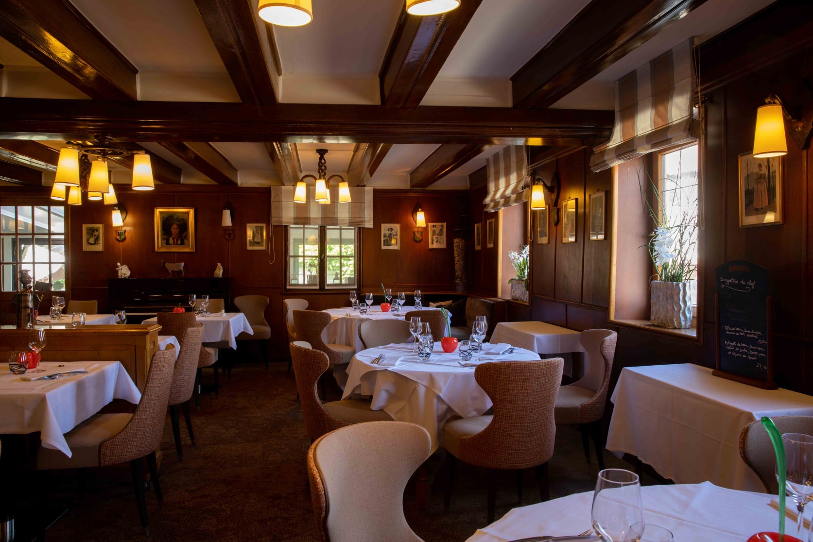 Salle du restaurant Au Bœuf Blaesheim Strasbourg